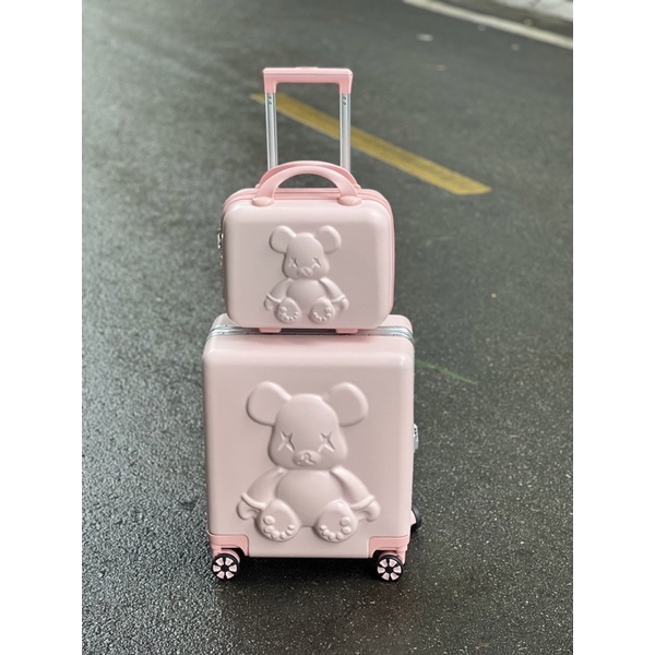 Set vali gấu bearbrick