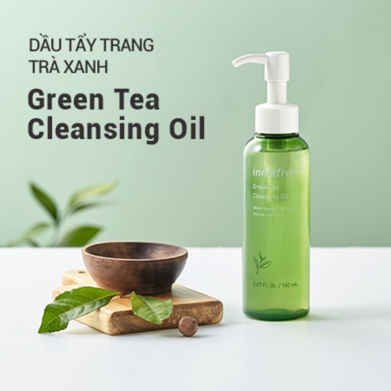 [Sample] DẦU TẨY TRANG TRÀ XANH INNISFREE GREEN TEA CLEANSING OIL 1ml