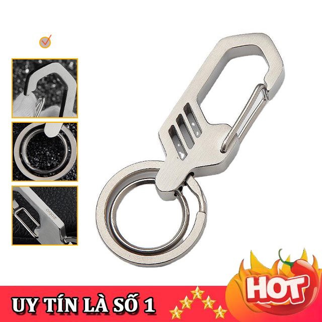 Móc Khóa Xe Ô Tô Xe Máy Jobon ZB-693, Chất Liệu Inox Không Rỉ - Nhiều Màu