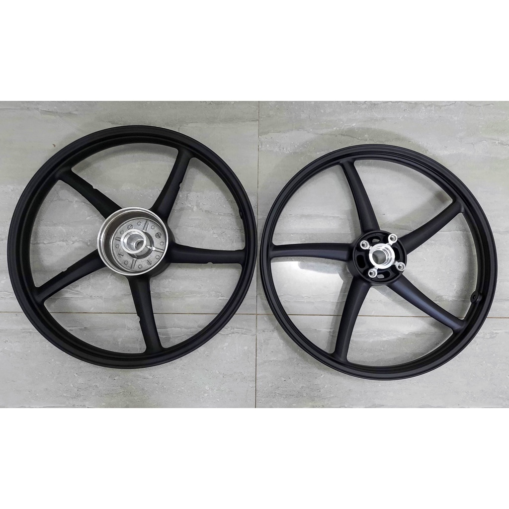 Mâm 5 cây Xmode -Enkei kiểu giống RCB dùng cho xe Wave Blade/ RSX110/ WS110/ Future mập 125 đĩa bản 1.4