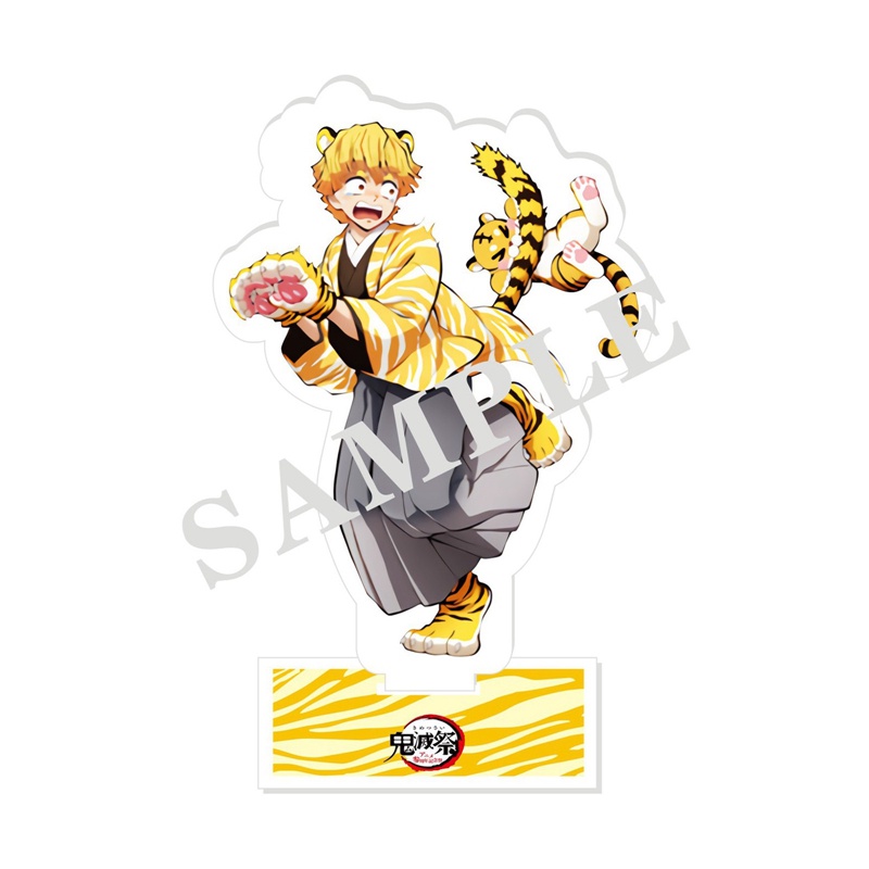 Mô Hình Nhân Vật Kimetsu No Yaiba Kamado Tanjirou Nezuko Kanawo Zenitsu Inosuke Giyuu Đứng Được Bằng Acrylic
