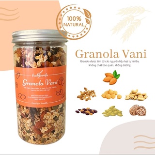 Granola ăn kiêng vị vani