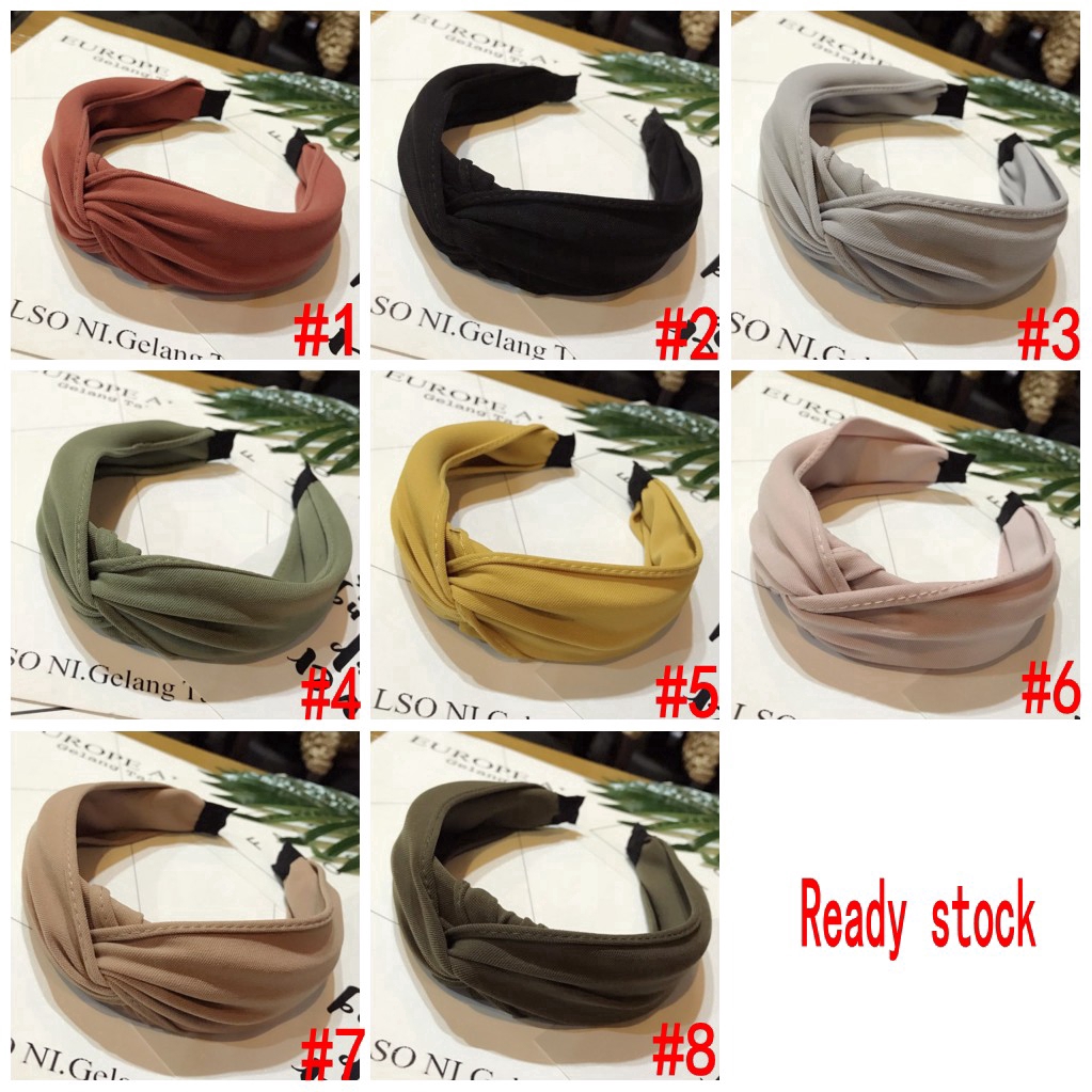 Băng đô phối nơ phong cách thời trang cho nữ