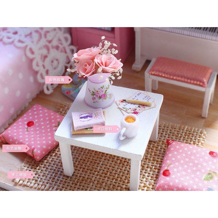 Lắp ráp mô hình nhà gỗ - Cute Room