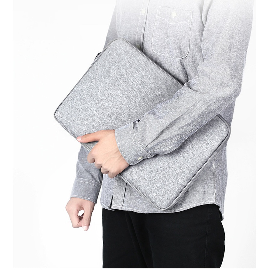 Túi Đựng Mềm Có Khóa Kéo Chống Sốc Cho Laptop 13",15.6 inch