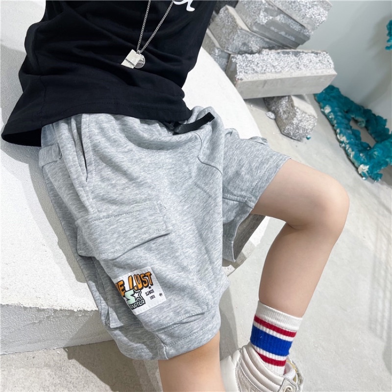 Quần short quần đùi cotton mềm dày dặn cho bé Hè 2021