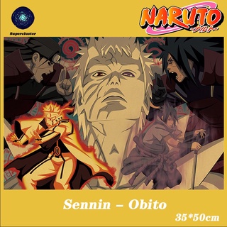 Poster Phim Anime Naruto "Sennin Obito" 50.5x35cm