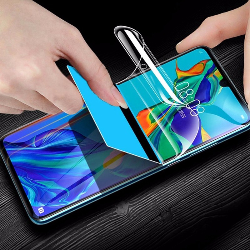 Samsung Galaxy S20 Ultra S10 S9 S8 Plus Note 10 Plus Lite 9 8 Miếng phim Hydrogel mềm chống vân tay bảo vệ