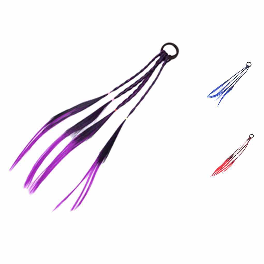 Dây Buộc Tóc Kiểu Thắt Bím Nhiều Màu Sắc Đầy Cá Tính