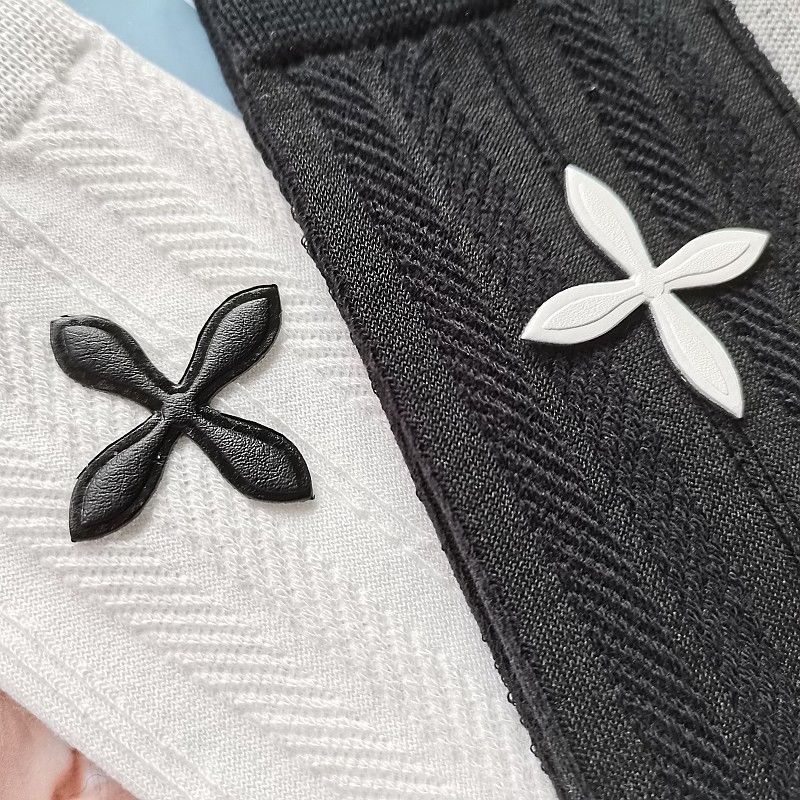 Bán Chạy!F &amp; X Tất Ống Xoắn Thoáng Khí Chịu Được Sức Nặng Màu Trắng Đen 2022 Dành Cho Bạn Nữ