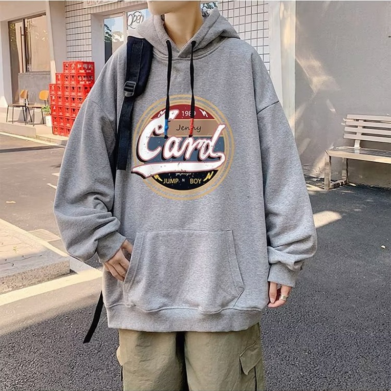 Áo Hoodie Phong Cách Hàn Quốc Thời Trang Mùa Thu Dành Cho Nam M-5xl