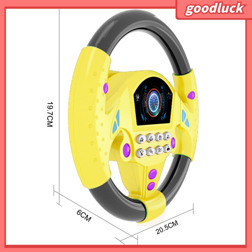 Đồ chơi vô lăng mô phỏng rèn luyện nhịp điệu phát triển cử động cơ thể tương tác khả năng thực hành cho trẻ em