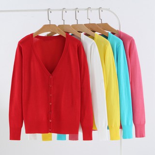 Áo khoác len kiểu Cardigan