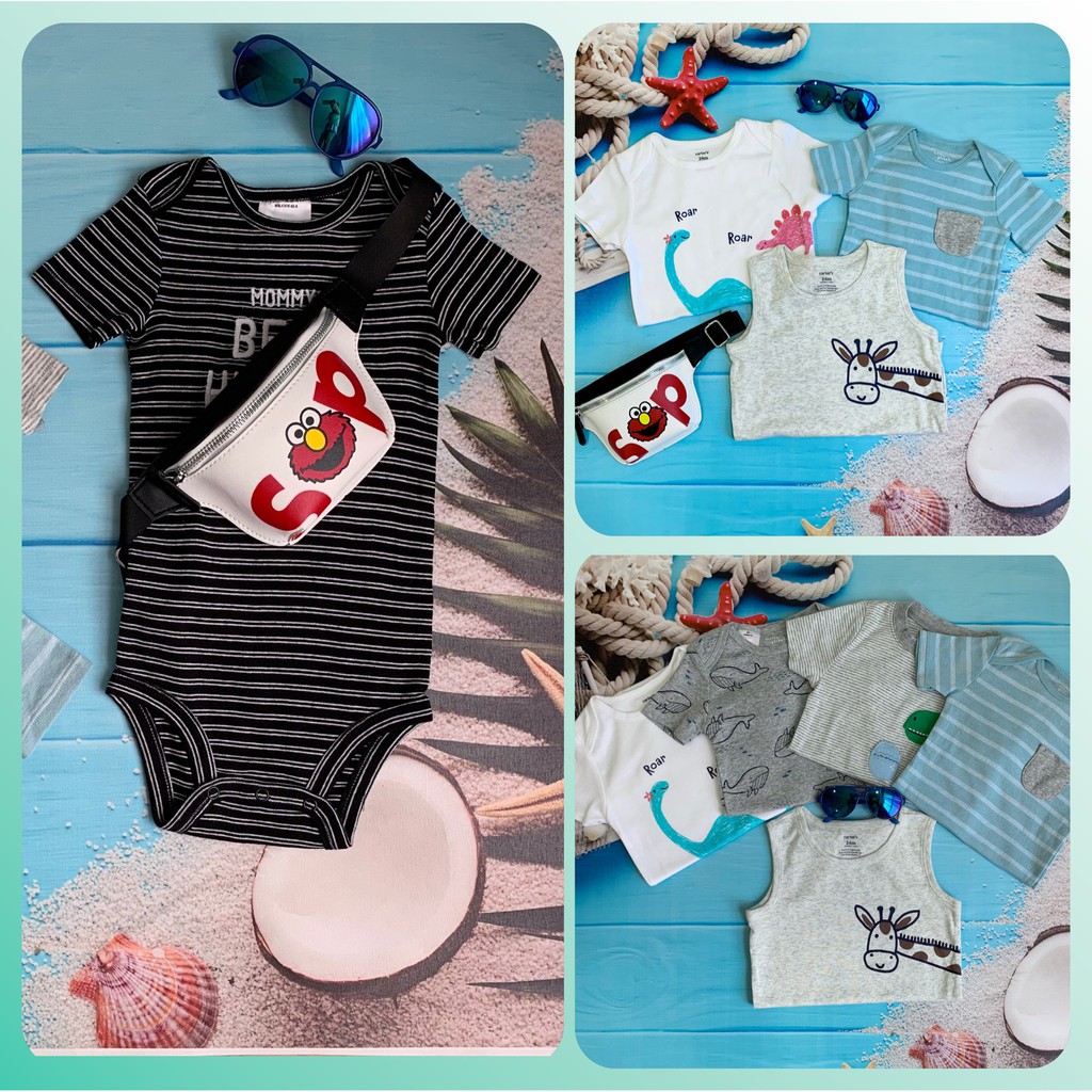 [💥SALE 95K/ SET 5C] BODY CARTER BÉ TRAI ĐỦ SIZE