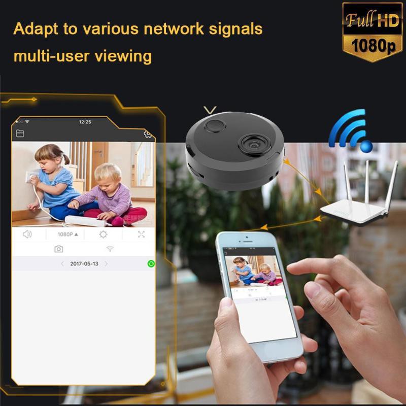 Camera Mini Wifi HDQ15 1080P Hồng Ngoại Kết Nối Không Dây Với Điện Thoại Android