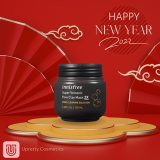 Mặt nạ đất sét Innisfree Super Volcanic Pore Clay Mask 2X