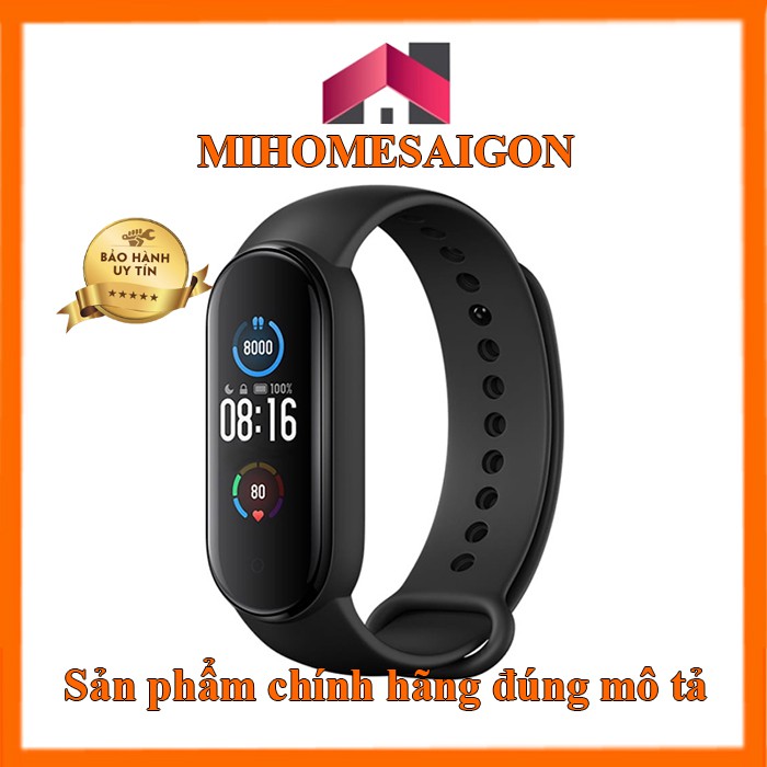 Vòng tay thông minh xiaomi mi band 5 | Vong sức khoẻ XIAOMI Mi band 6 đo nồng độ oxi spO2 | MIHOMESAIGON