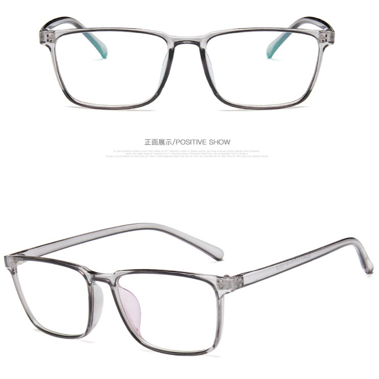 Kính cận tròng kính trong suốt thời trang Hàn Quốc đẹp mắt