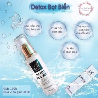 Detox thải độc bọt biển
