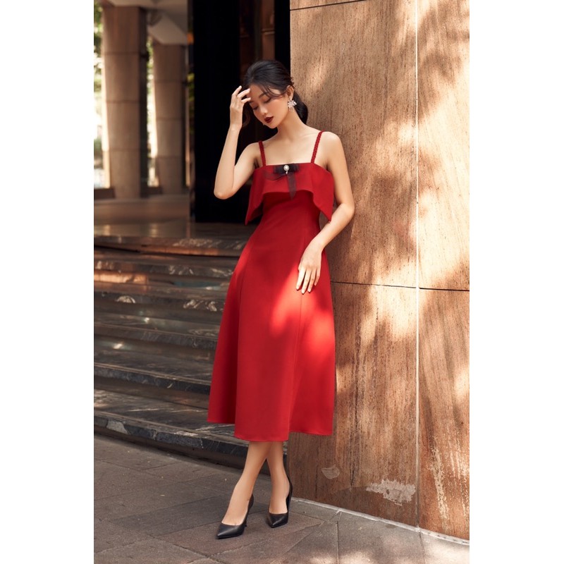 [Mã WAMT1505 giảm 10K đơn 0K] váy dây xoè Fancy dress | BigBuy360 - bigbuy360.vn