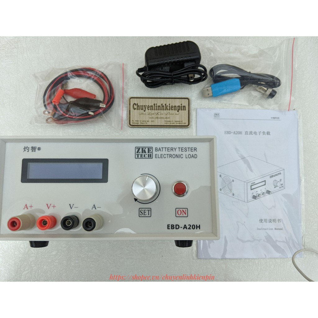 Máy test dung lượng pin EBD-A20H_DC electronic load ( BL64_251 )