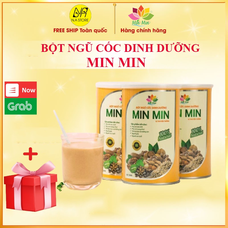 [CHÍNH HÃNG] NGŨ CỐC LỢI SỮA CAO CẤP MIN MIN, Mẫu mới 29 loại Hạt, ngũ cốc dành cho mẹ bầu và mẹ nuôi con bằng sữa mẹ