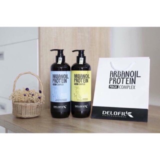 Dầu gội xả phục hồi Delofil 800ml❤️DẦU GỘI XẢ DELOFIL PHỤC HỒI❤️