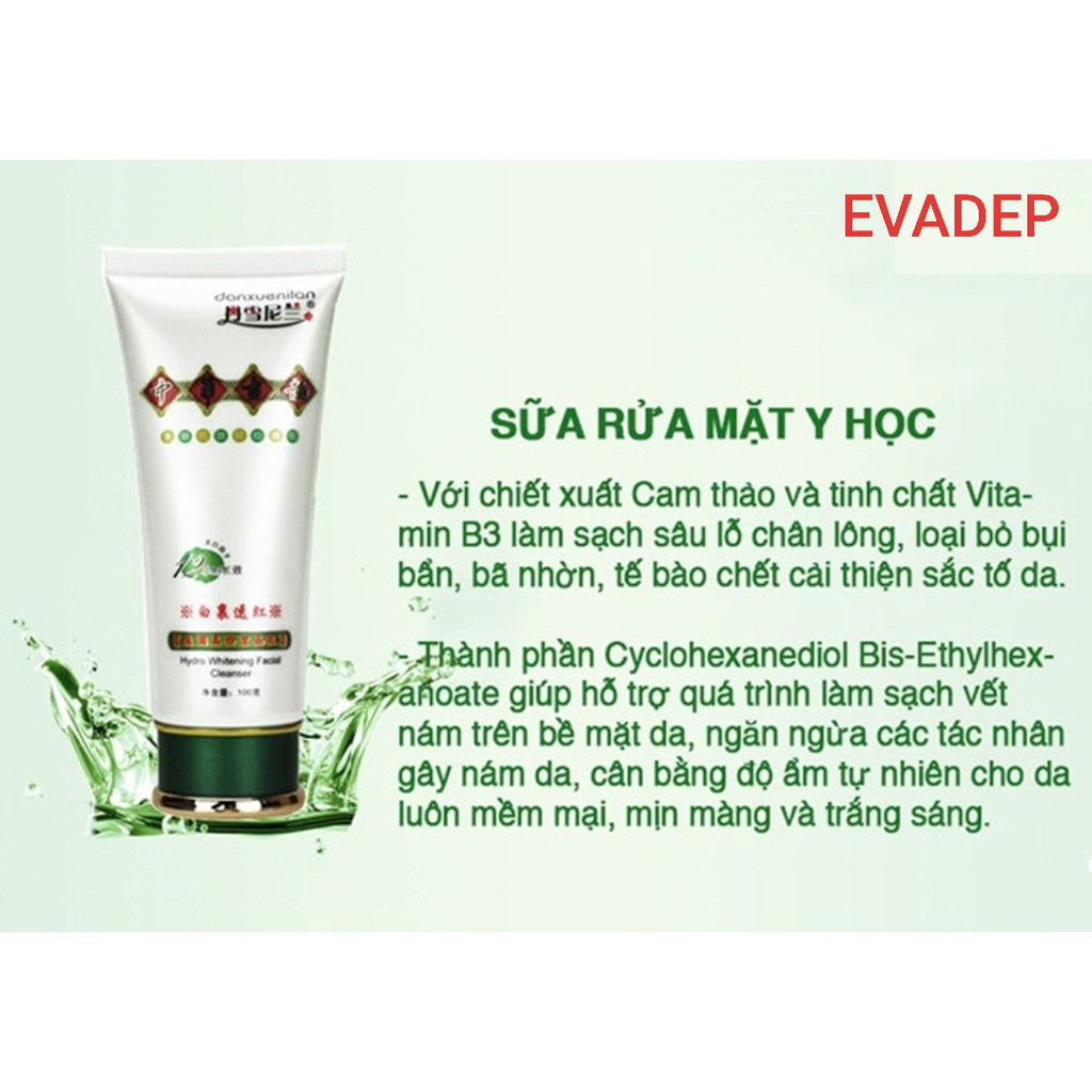 Sữa Rửa Mặt Hoàng Cung Xanh Chính Hãng Danxuenilan - Trắng Da Sạch Nhờn