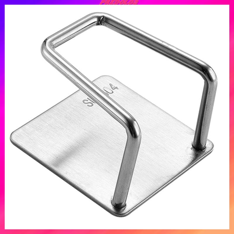 Kitchen Sponge Holder Kitchen Bathroom Sundries Organizers Brush Drainer Silver