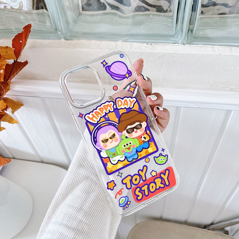 DISNEY Ốp Điện Thoại Tpu Dẻo Họa Tiết Toy Story Cho iPhone 11 12 13 pro max XS X XR XSMax 7 8 6 6s plus SE 2020