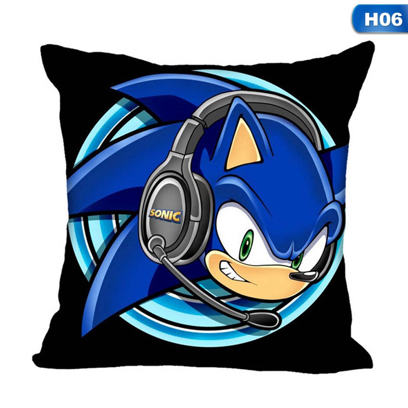 Vỏ Gối In Hình Sonic The Hedgehog 3d Mềm Mại Thoải Mái Trang Trí Nhà Cửa