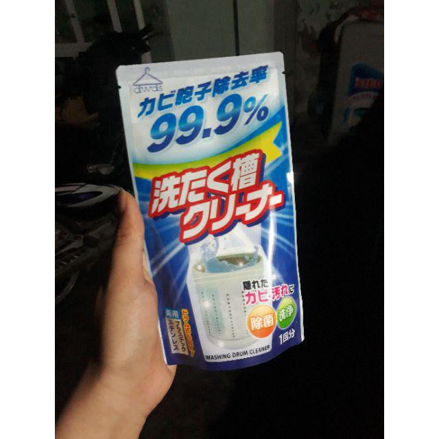 [Hỏa tốc HCM] Bột làm sạch lồng máy giặt cực mạnh Rocket Soap túi 120g nội địa Nhật Bản