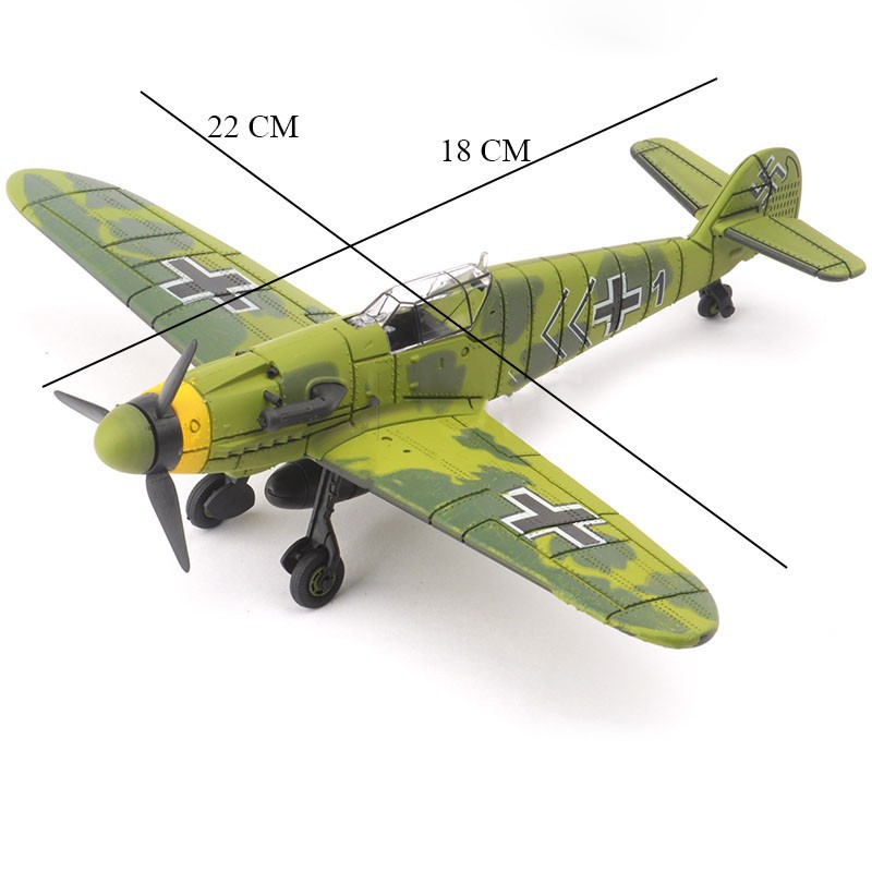 Mô hình lắp ráp máy bay chiến đấu BF-109 tỷ lệ 1:48 chất lượng cao