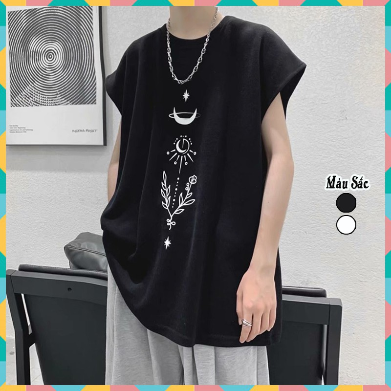 Áo tank top nam nữ form rộng, áo ba lỗ thời trang thể thao tập gym dạo phố đẹp giá rẻ freeship mã AT08