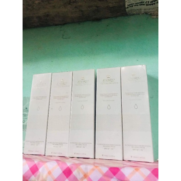 Combo 5 kem chống nắng vật lí Doro nâng tông, trắng da