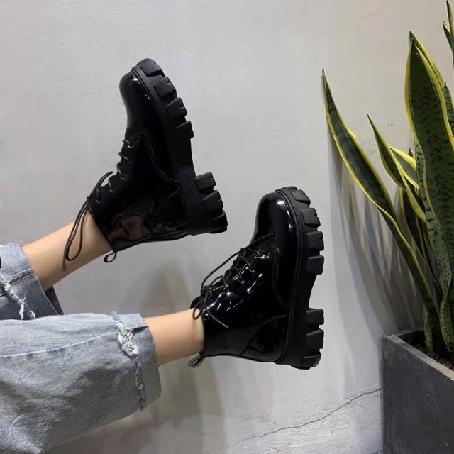 [ORDER] GIÀY BOOTS CAO CỔ BASIC ULZZANG