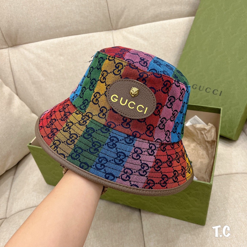 Mũ Bucket Gucci Nhiều Màu Sắc Kiểu Dáng Đơn Giản Trẻ Trung