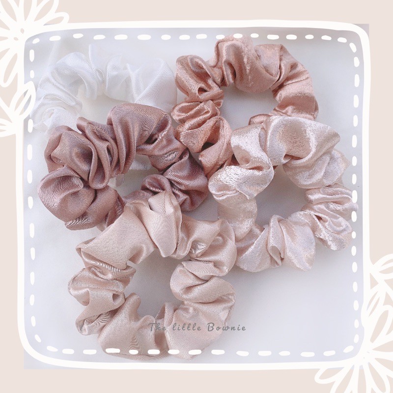 Cột tóc vải hoa Bownie Scrunchies