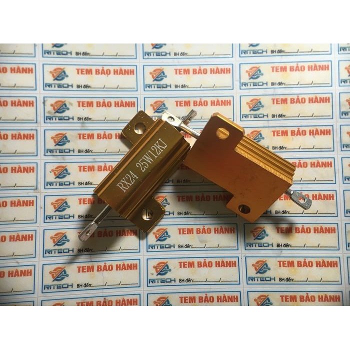 Combo 3 chiếc Điện trở RX24 25W 12KJ