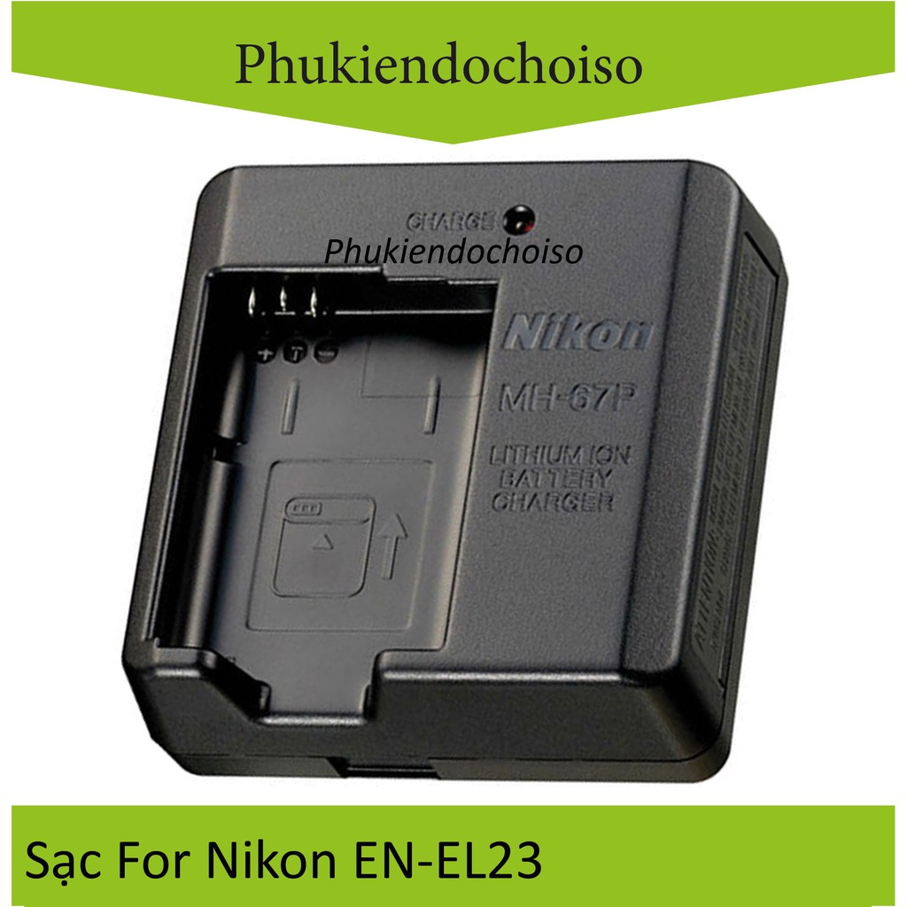 Sạc thay thế sạc máy ảnh Nikon EN-EL23