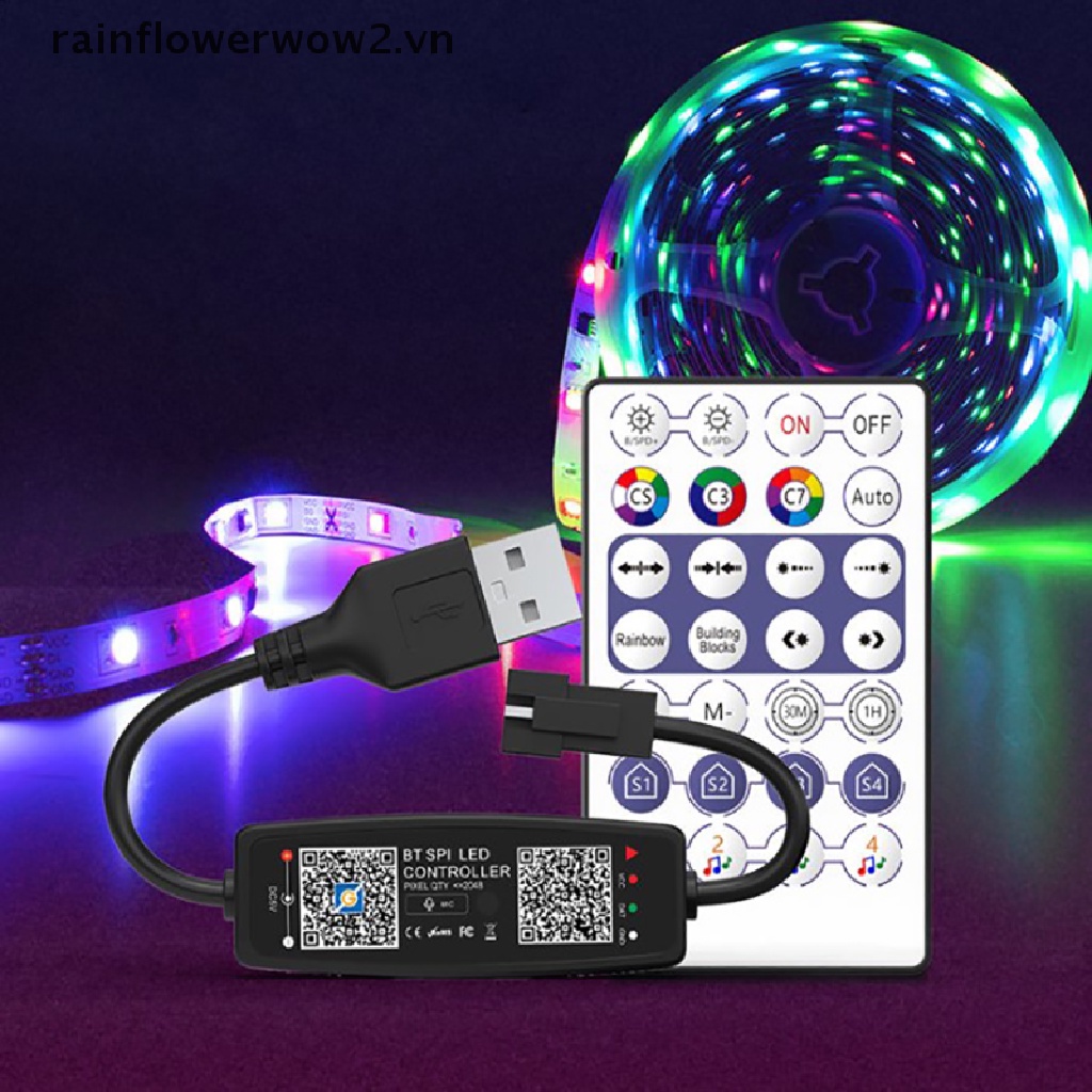 Bộ Điều Khiển Dây Đèn Led WS2812B Bluetooth USB