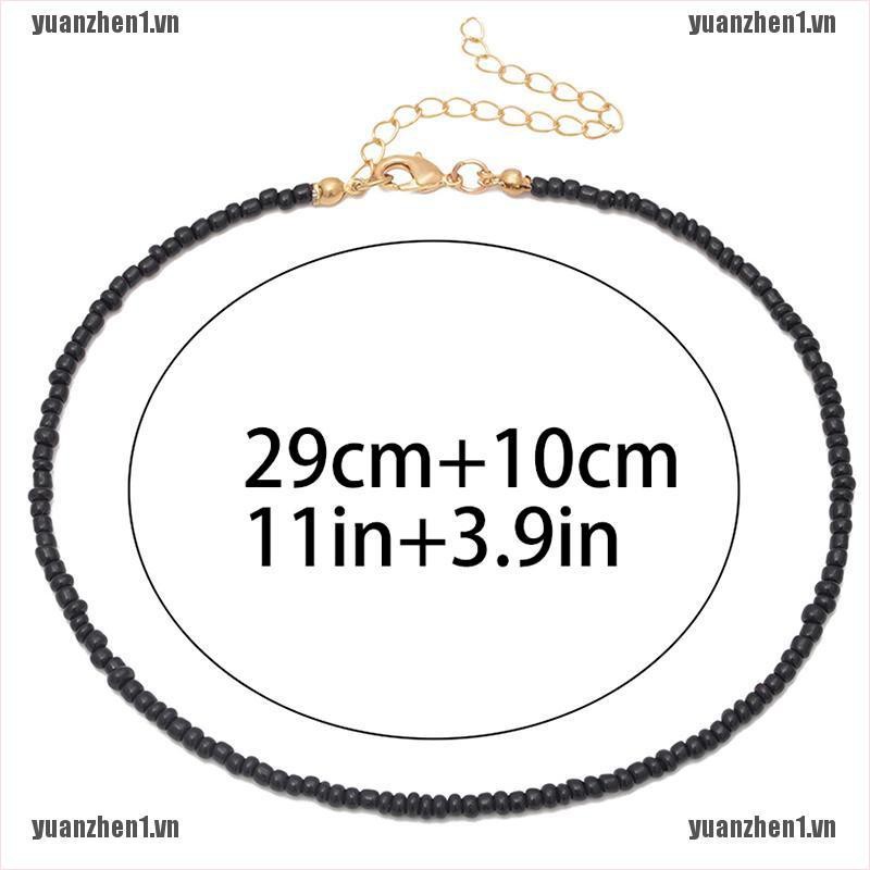 [YUANZHEN1] Vòng cổ Hạt Nhiều Màu Sắc Phong Cách Bohemia Dành Cho Nữ