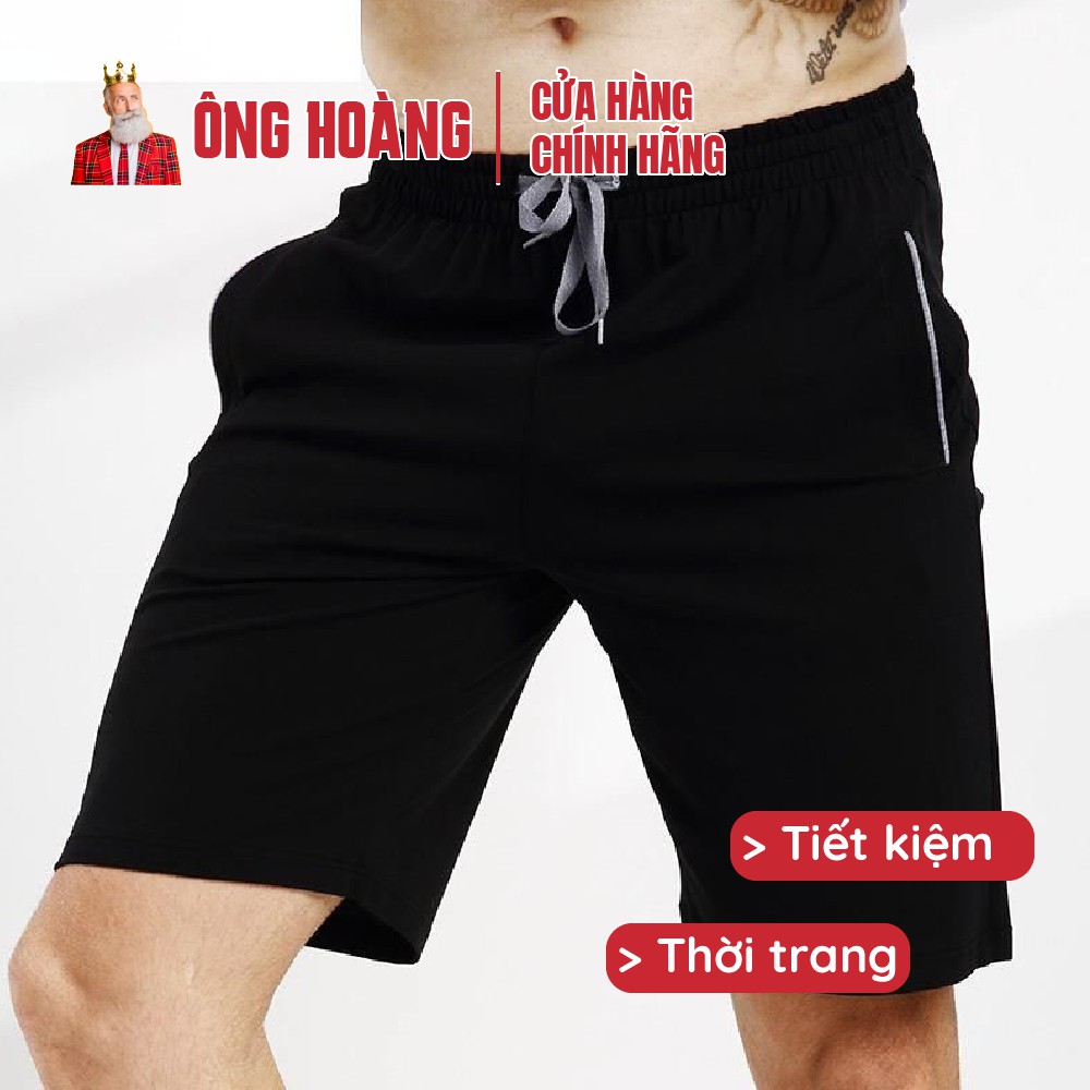 Quần short thể thao nam, tập gym, đá banh, thun thể thao dày dặn, co giãn tốt, thun lạnh ETC | BigBuy360 - bigbuy360.vn