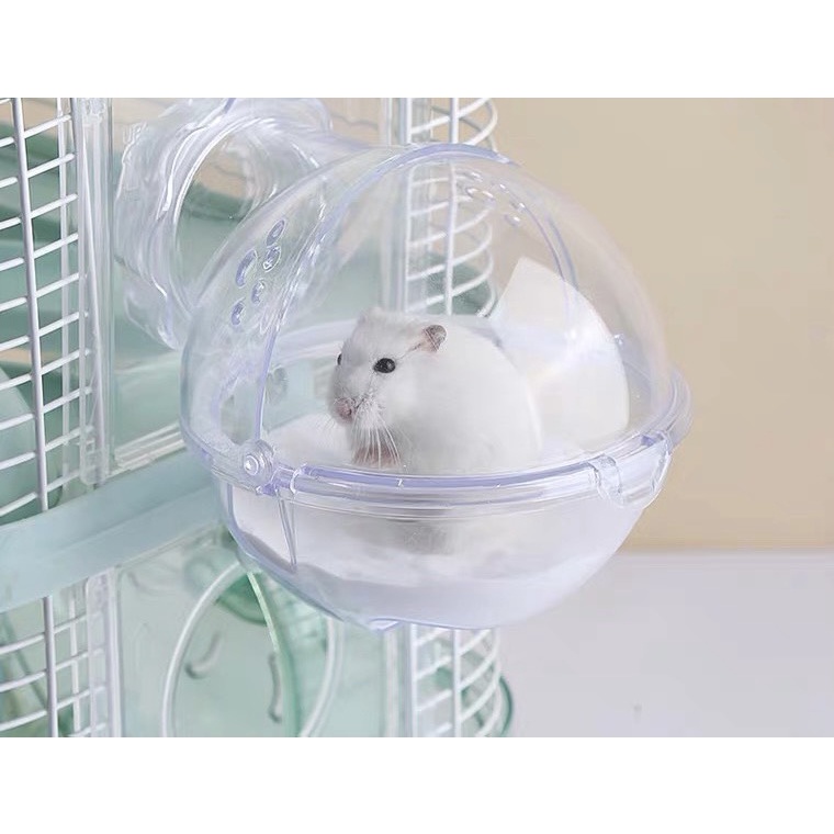 Nhà tắm vũ trụ gắn lồng dành cho hamster / đuôi mập