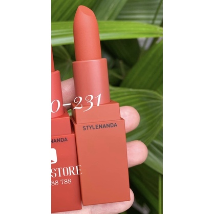 Son Thỏi 3CEEE #230 Kytaly - Cam Đỏ Đất