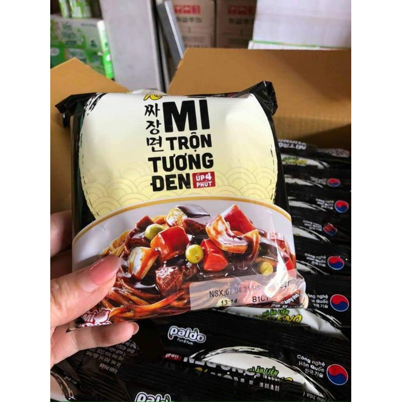 Thùng 20 gói mì trộn tương đen Koreno 78g (mì úp 4 phút) | BigBuy360 - bigbuy360.vn