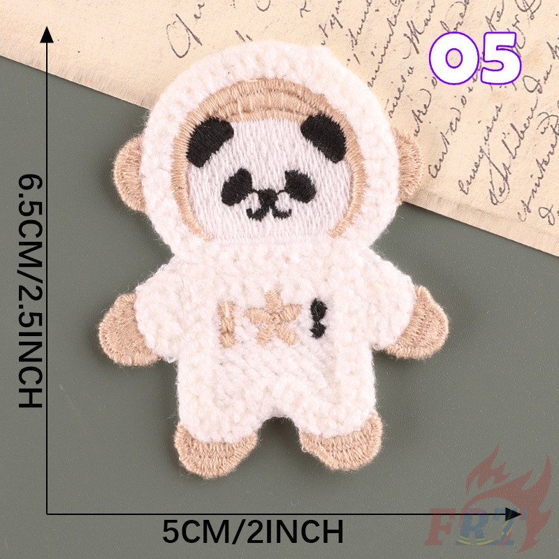 ✿ Miếng Dán Phi Hành Gia Động Vật - Phụ Kiện Tự Làm ✿1 Phụ Kiện Kẹp Tóc Tự Làm Thủ Công Cho Bé