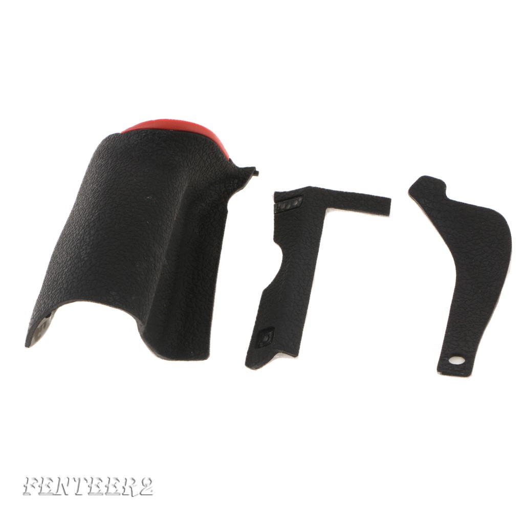 Set 2 Phụ Kiện Sửa Chữa Cho NIKON D750 Gồm 3 Ngón Tay Cái / Cầm Cao Su + Keo Dán