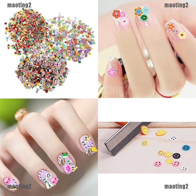 FOLLOW TẶNG 3KHÀNG CÓ SẴN Set 250-1000 Miếng Dán Móng Tay 3d Bằng Đất Sét Polymer CHỌN MẪUVOUCHER 100K