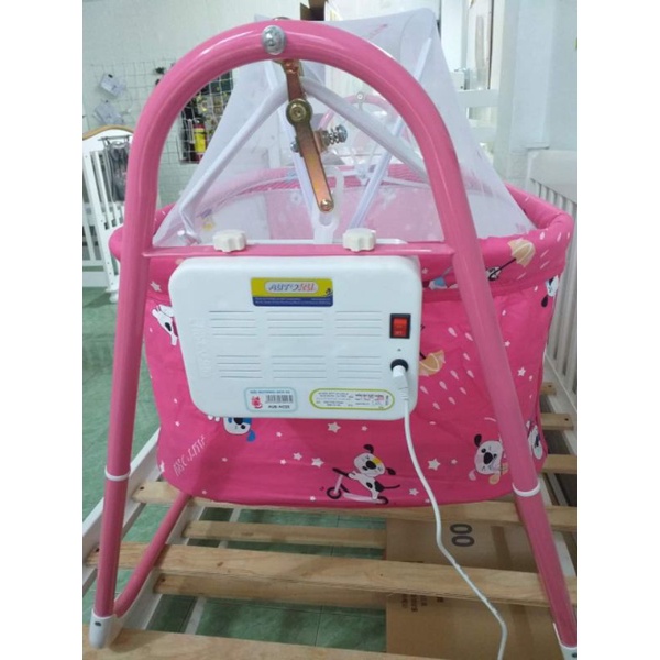 Nôi điện cho bé sơ sinh, chịu lực 18kg,nôi rung lắc nhẹ nhàng